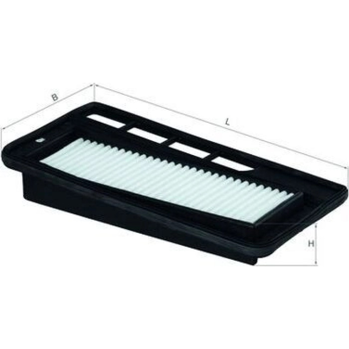 LX 1743 MAHLE Luftfilter LX 1743, Filtereinsatz, 307 x 160 x 40 mm – u. a. für Opel Agila A (H00), Suzuki Ignis II (MH), Wagon R+ (MA) – OE Nummer 09214143 - l LX 1743 MAHLE Luftfilter LX 1743, Filtereinsatz, 307 x 160 x 40 mm – u. a. für Opel Agila A (H00), Suzuki Ignis II (MH), Wagon R+ (MA) – OE Nummer 09214143 - l