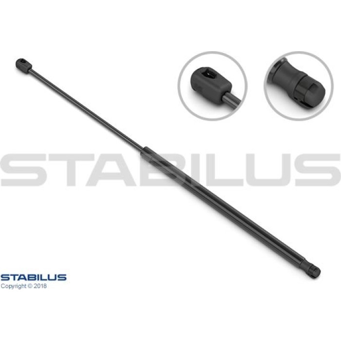 Stabilus Gasdruckfeder (Gasfeder), Motorhaubendämpfer, 250 N, 494 mm - 612084 Stabilus Gasdruckfeder (Gasfeder), Motorhaubendämpfer, 250 N, 494 mm - 612084