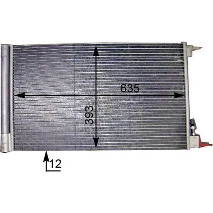 MAHLE Kondensator, Klimaanlage AC 552 000P MAHLE Kondensator, Klimaanlage AC 552 000P