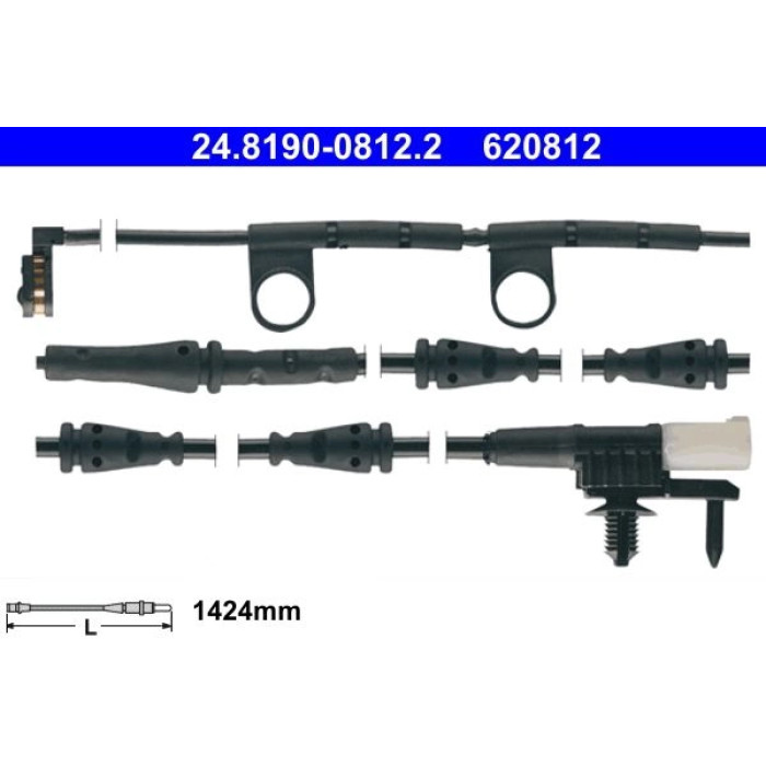 ATE Bremsbelagverschleißsensor 24.8190-0812.2 ATE Bremsbelagverschleißsensor 24.8190-0812.2