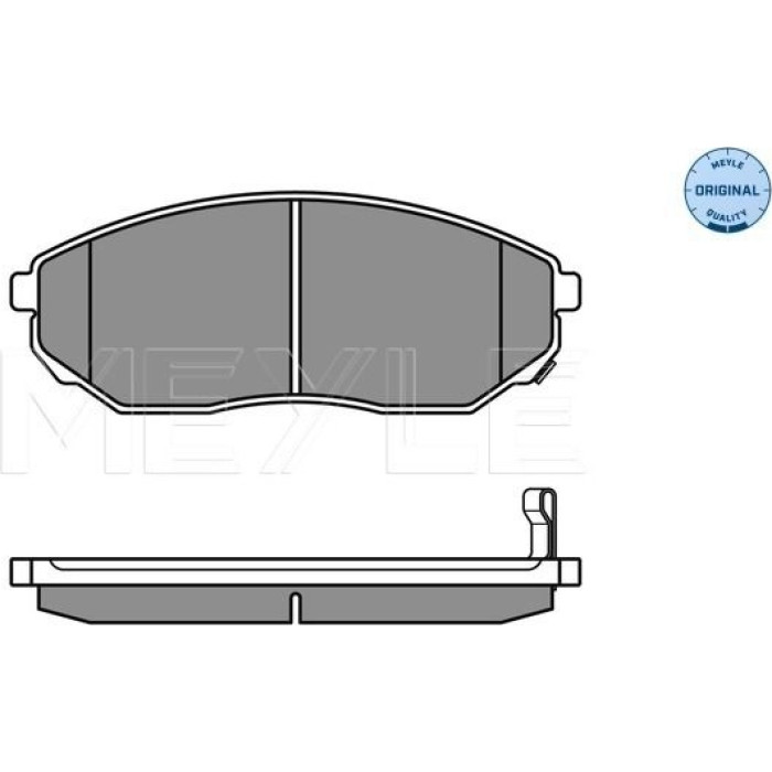 MEYLE Bremsbelagsatz Kia Sorento 02- Mit Sensor 025 240 9217/W MEYLE Bremsbelagsatz Kia Sorento 02- Mit Sensor 025 240 9217/W