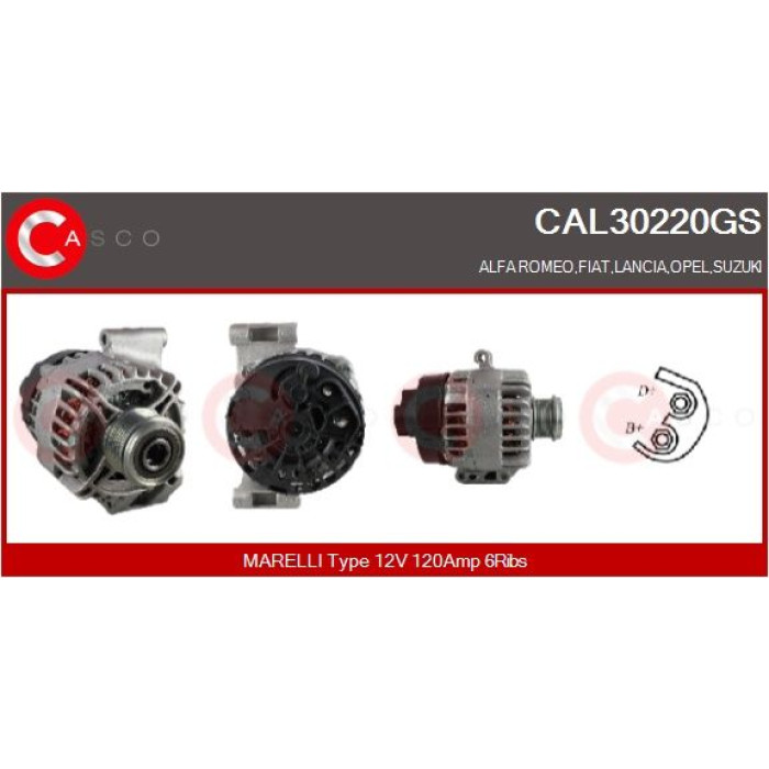 CASCO Generator CAL30220GS CASCO Generator CAL30220GS