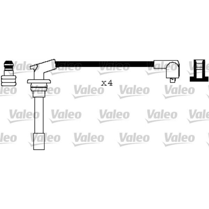 Valeo Zündkabel 346654 Valeo Zündkabel 346654