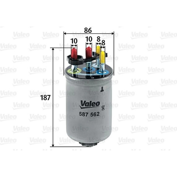 587562 Valeo Kraftstofffilter 587562 587562 Valeo Kraftstofffilter 587562