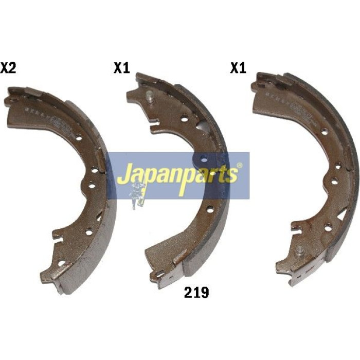 Japanparts Bremsbacken GF-219AF Japanparts Bremsbacken GF-219AF
