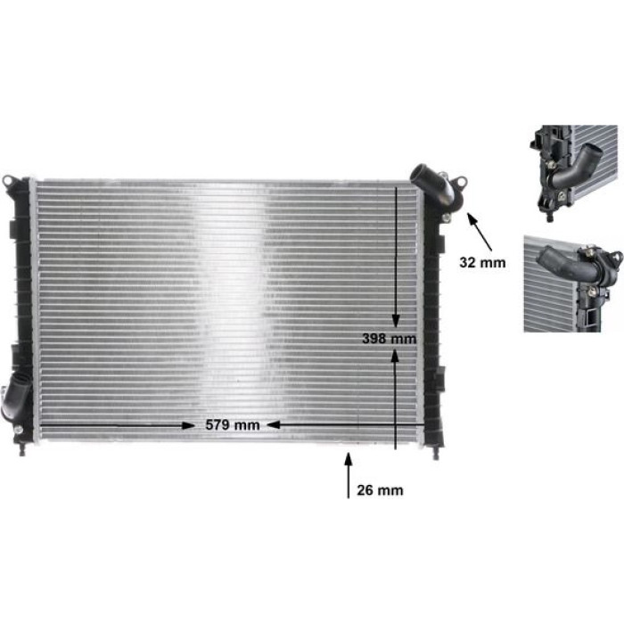 Kühler, Motorkühlung CR 984 000S
