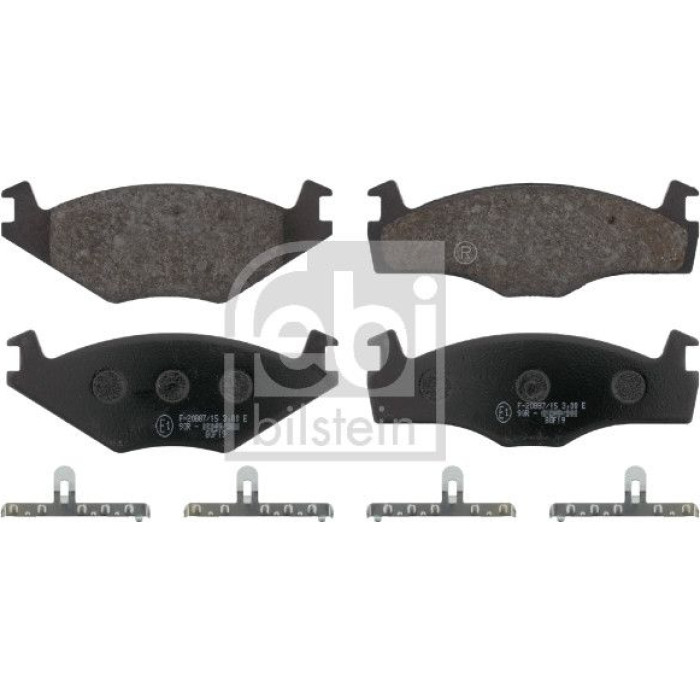 16076 febi Bremsbeläge 16076 16076 febi Bremsbeläge 16076