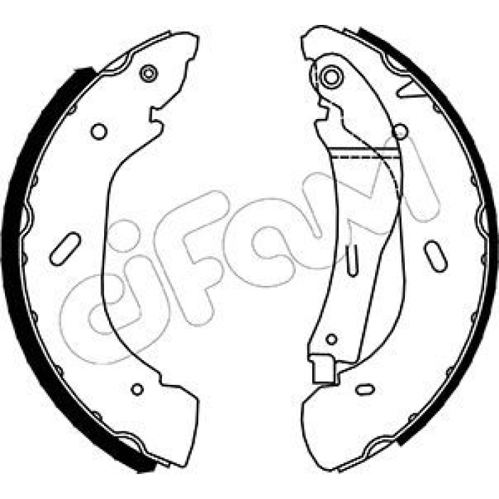 CIFAM Bremsbackensatz 153-134 CIFAM Bremsbackensatz 153-134