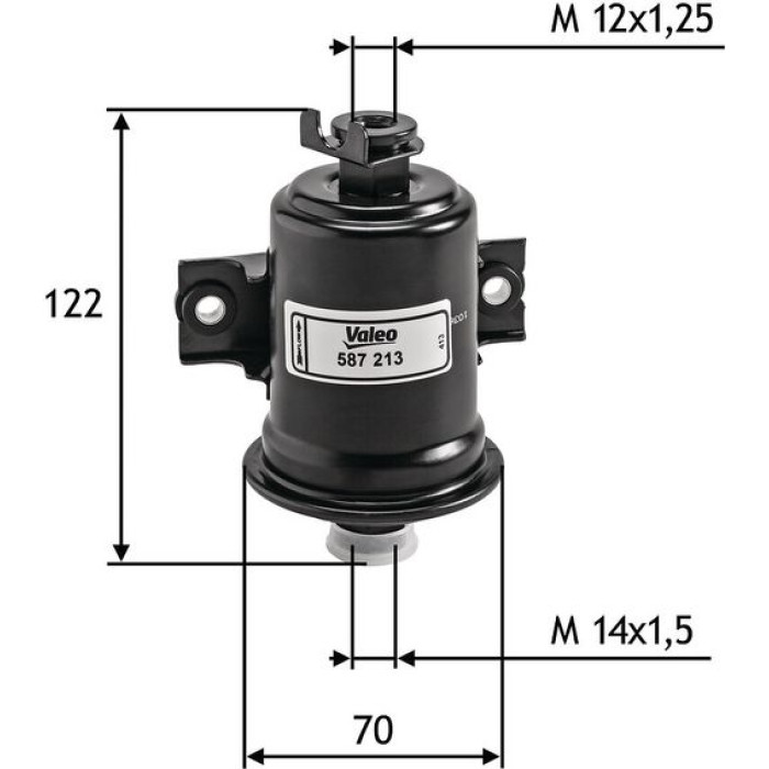 587213 Valeo Kraftstofffilter 587213