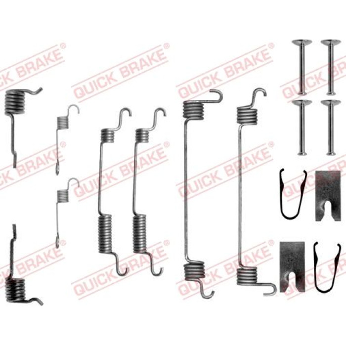 Quick Brake Zubehörsatz für Bremsbacken 105-0764 Quick Brake Zubehörsatz für Bremsbacken 105-0764