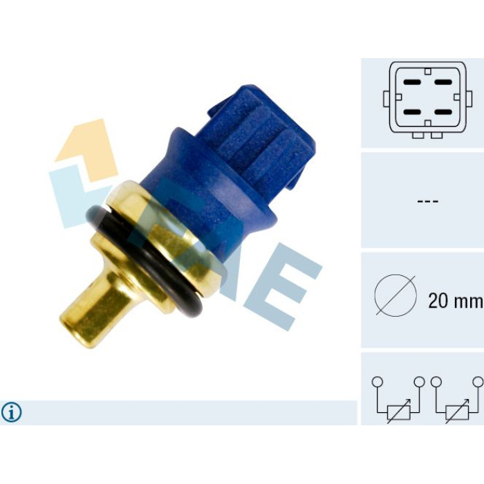 FAE Sensor, Kühlmitteltemperatur 33780 FAE Sensor, Kühlmitteltemperatur 33780