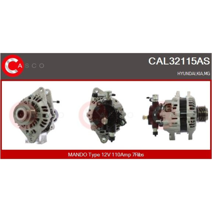 CASCO Generator CAL32115AS CASCO Generator CAL32115AS