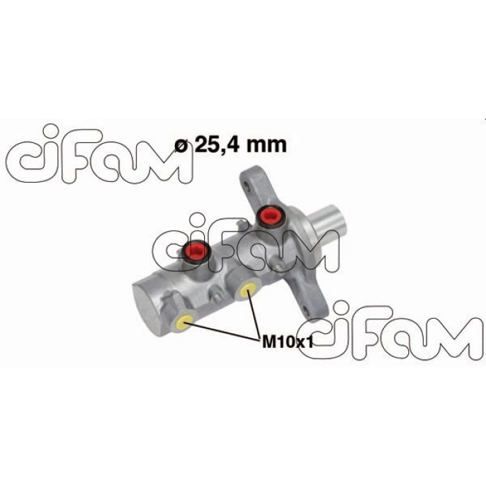 70 401 076 Hauptbremszylinder 202-726 70 401 076 Hauptbremszylinder 202-726