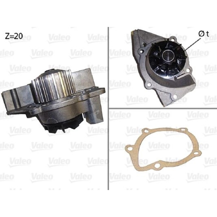 Valeo Wasserpumpe 506531 Valeo Wasserpumpe 506531