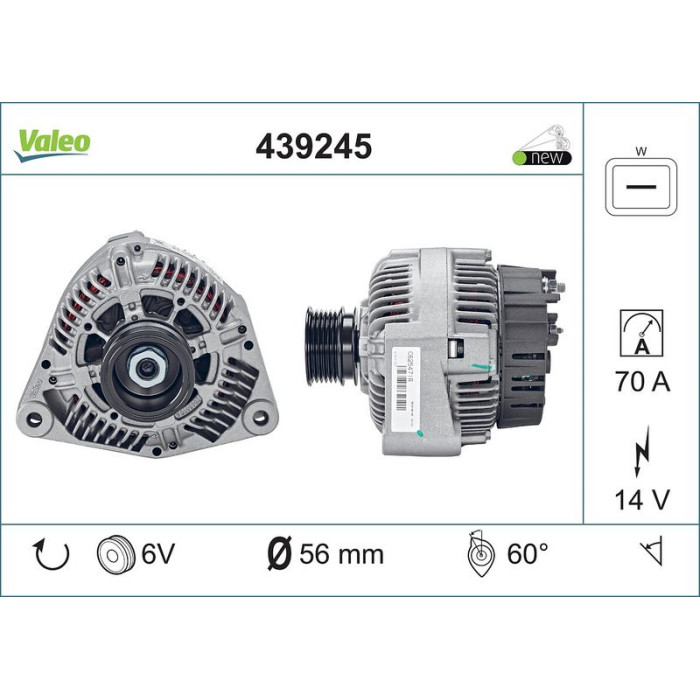 Valeo Lichtmaschine 439245