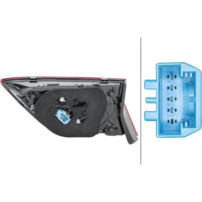 2SA 012 522-091 HECKLEUCHTE L 12 V HELLA 2SA 012 522-091 HECKLEUCHTE L 12 V HELLA