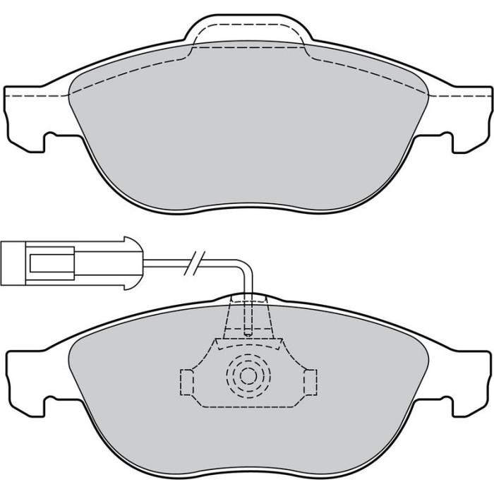 Valeo Bremsbelagsatz 598880 Valeo Bremsbelagsatz 598880