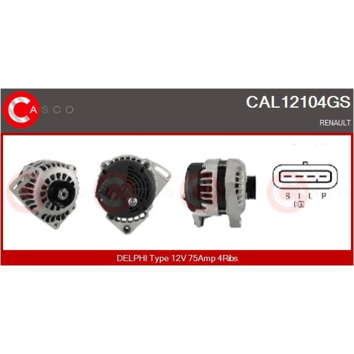 CASCO Generator CAL12104GS CASCO Generator CAL12104GS