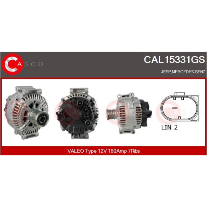 CASCO Generator CAL15331GS CASCO Generator CAL15331GS