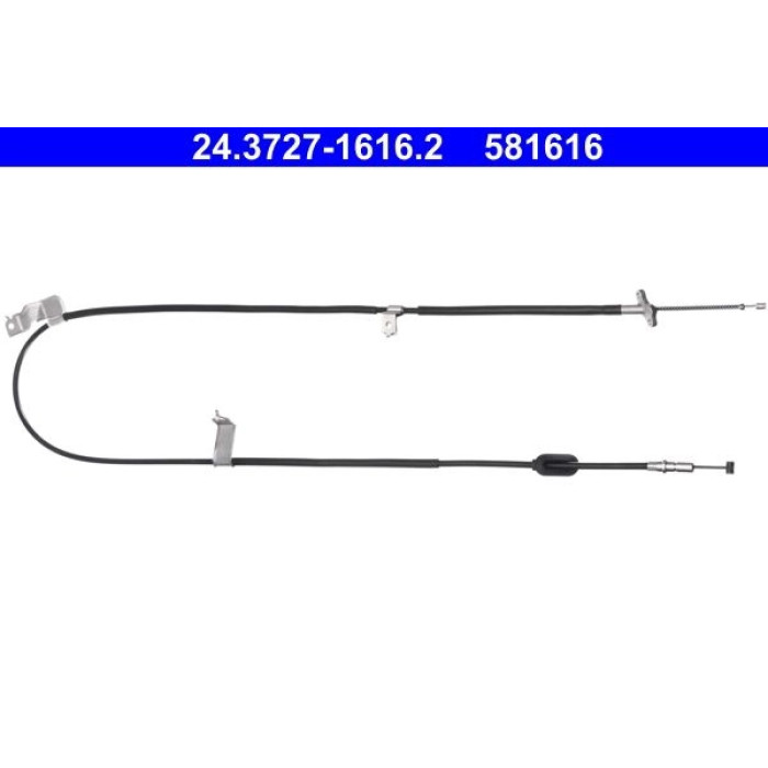 ATE Handbremsseil 24.3727-1616.2 ATE Handbremsseil 24.3727-1616.2