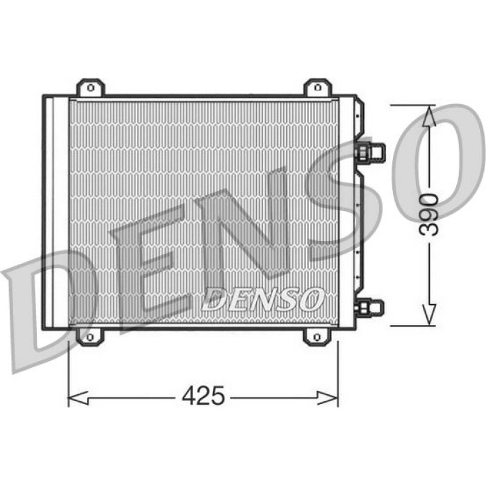Denso Klimakondensator DCN23004 Denso Klimakondensator DCN23004