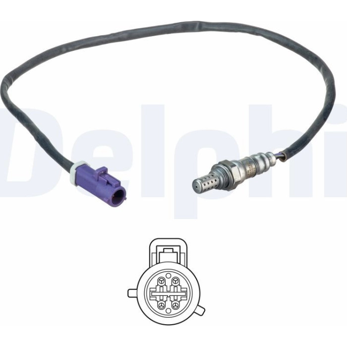 Delphi Lambdasonde ES20508-12B1