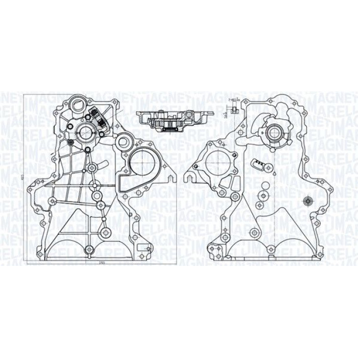 Magneti Marelli Ölpumpe 351516000141 Magneti Marelli Ölpumpe 351516000141