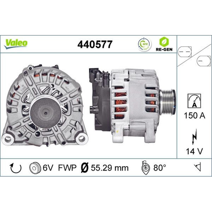 Valeo Lichtmaschine 440577 Valeo Lichtmaschine 440577