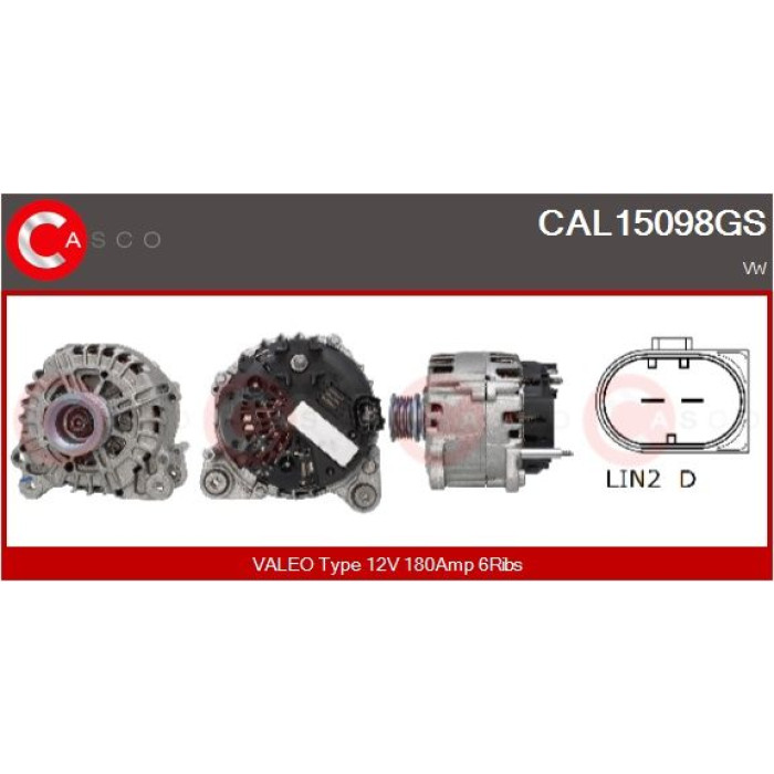 CASCO Generator CAL15098GS