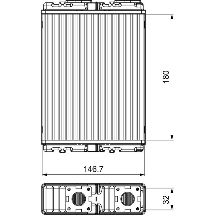 Valeo Wärmetauscher 811557