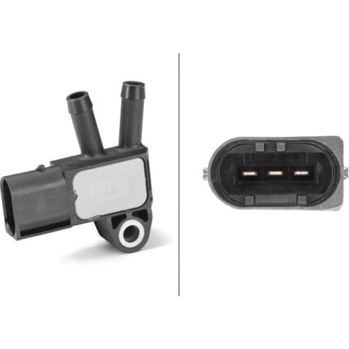 HELLA Sensor, Abgasdruck 6PP 009 409-211 HELLA Sensor, Abgasdruck 6PP 009 409-211