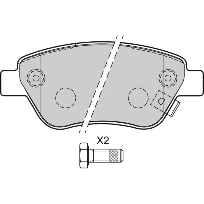 Valeo Bremsbelagsatz 601346