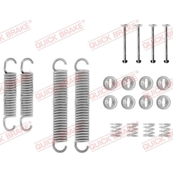 Quick Brake Montagesatz für Bremsbacken 105-0601 Quick Brake Montagesatz für Bremsbacken 105-0601