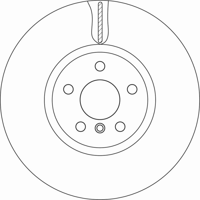 TRW Bremsscheibe DF6845S TRW Bremsscheibe DF6845S