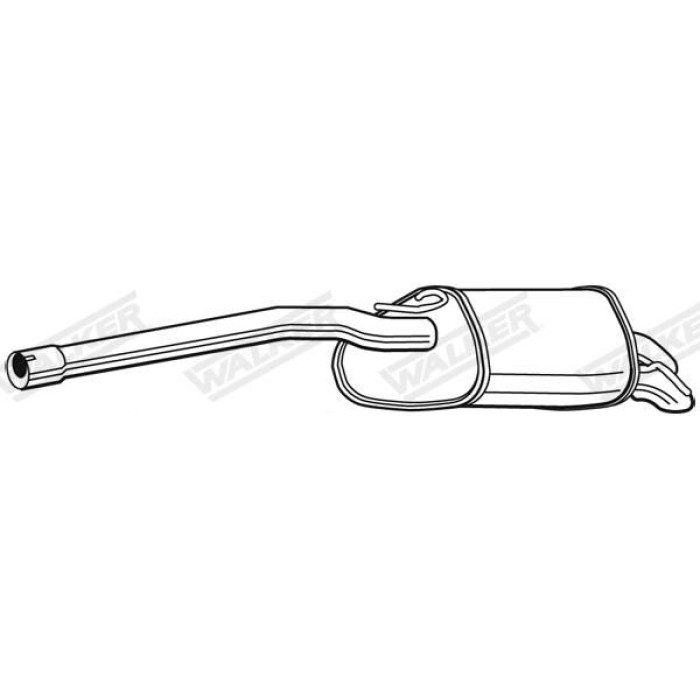 Walker Endschalldämpfer 22885 Walker Endschalldämpfer 22885