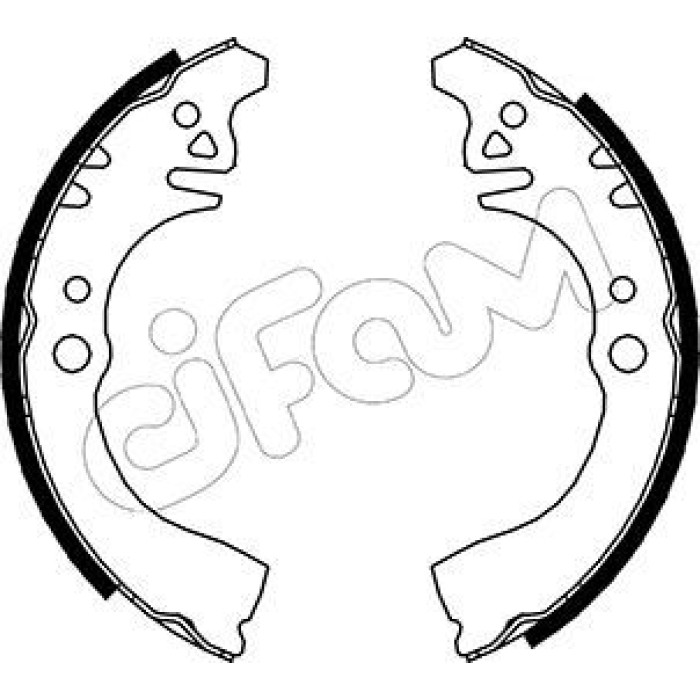 CIFAM Bremsbackensatz 153-036 CIFAM Bremsbackensatz 153-036