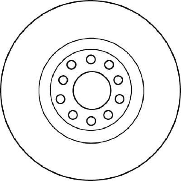 TRW Bremsscheibe VW A6/A8 DF4209S TRW Bremsscheibe VW A6/A8 DF4209S