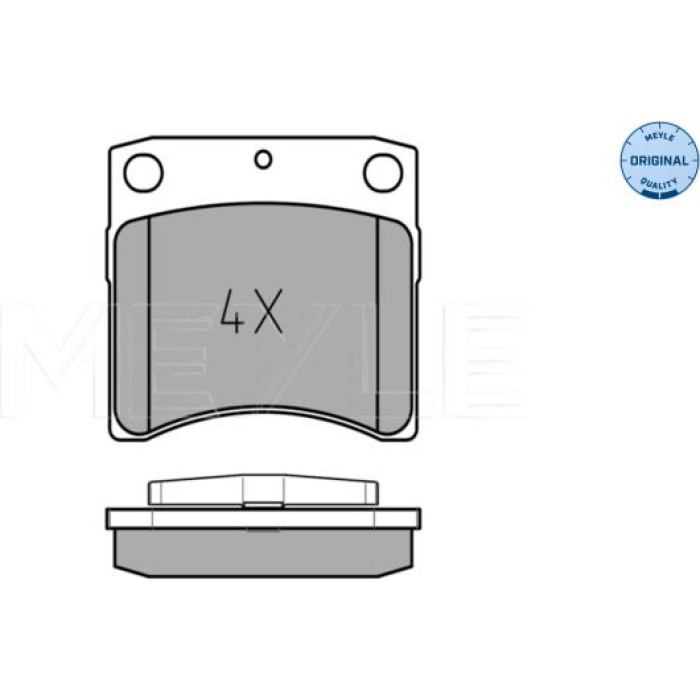 MEYLE Bremsbelagsatz VW T4 90-03 Mit Sensor 025 231 7618/W MEYLE Bremsbelagsatz VW T4 90-03 Mit Sensor 025 231 7618/W