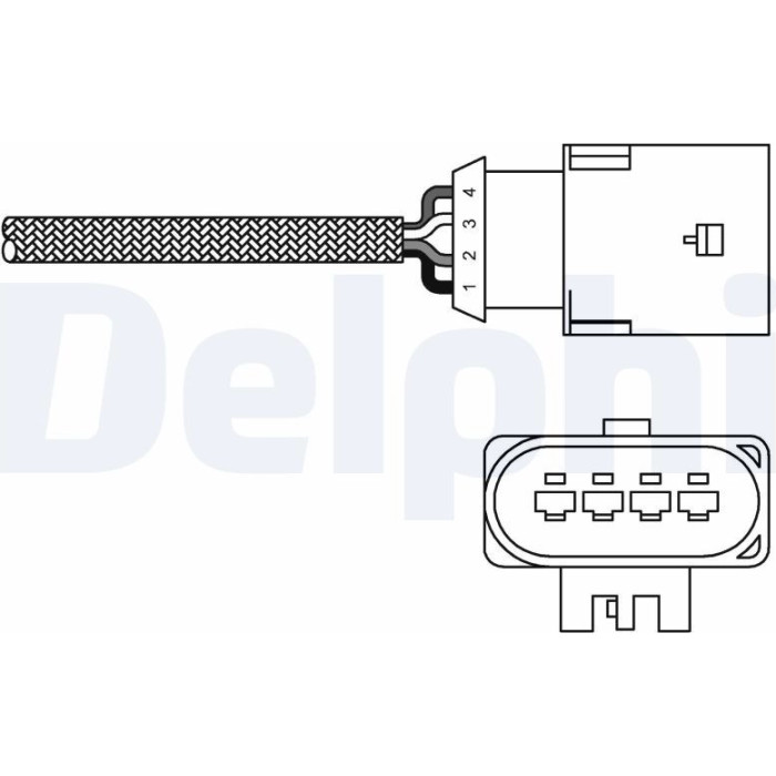 ES20303-12B1 Delphi Lambdasonde ES20303-12B1