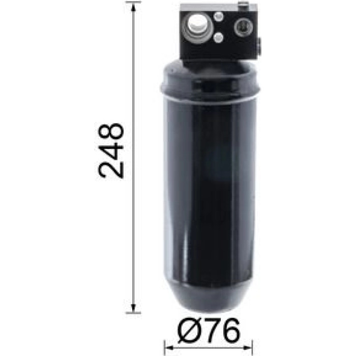 MAHLE Trockner, Klimaanlage AD 162 000P MAHLE Trockner, Klimaanlage AD 162 000P