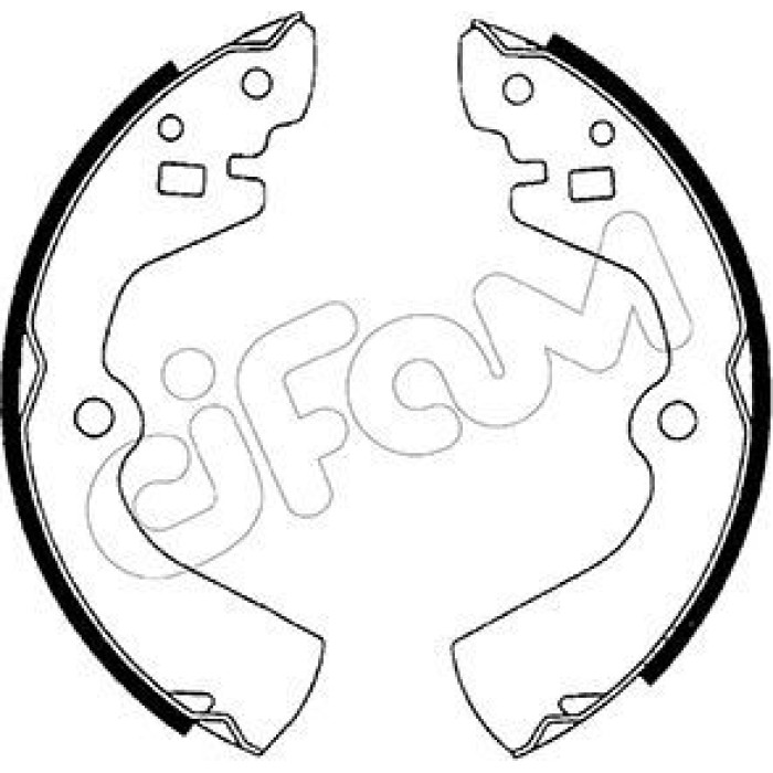 CIFAM Bremsbackensatz 153-277 CIFAM Bremsbackensatz 153-277