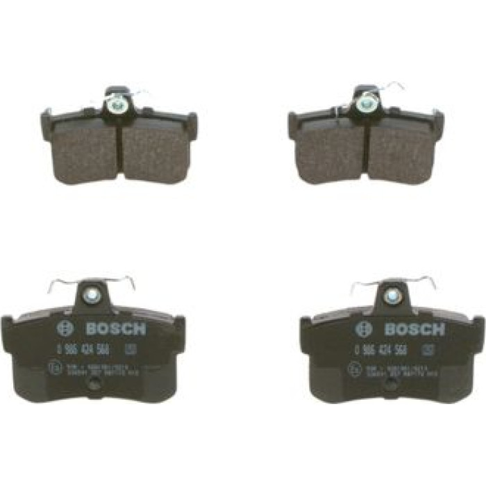 Bosch Bremsbelagsatz 0 986 424 568 Bosch Bremsbelagsatz 0 986 424 568