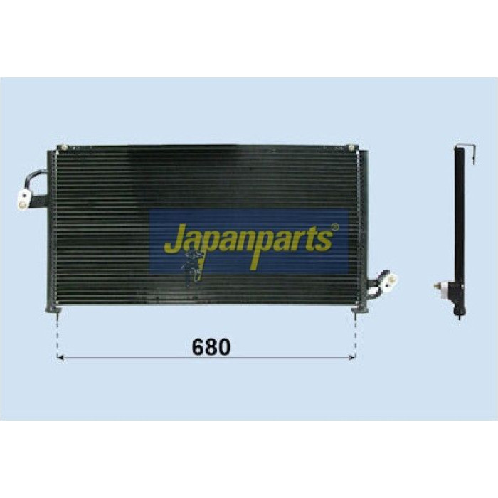 Japanparts Klimaanlagenkühler CND243007 Japanparts Klimaanlagenkühler CND243007