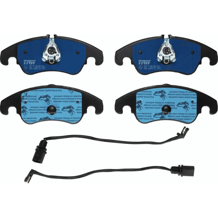 TRW Bremsbeläge Vorderachse Electric Blue GDB1768BTE TRW Bremsbeläge Vorderachse Electric Blue GDB1768BTE