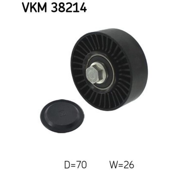 SKF Keilrippenriemen-Spannrolle VKM 38214 SKF Keilrippenriemen-Spannrolle VKM 38214