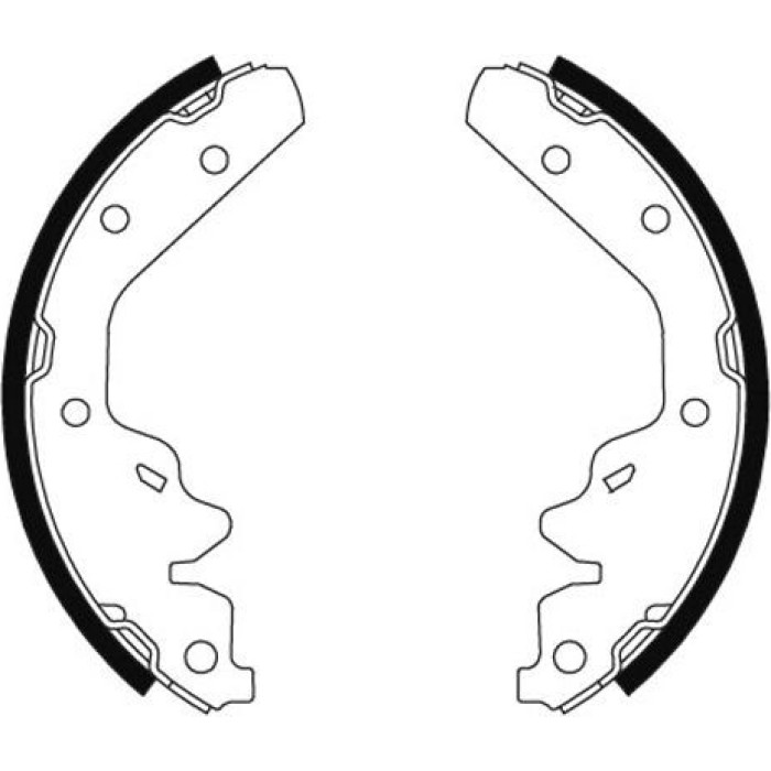 Textar Bremsbackensatz 91063800