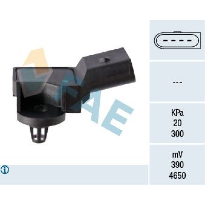 FAE Sensor, Saugrohrdruck 15007 FAE Sensor, Saugrohrdruck 15007