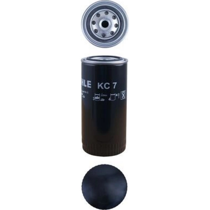 KC 7 MAHLE Kraftstofffilter KC 7, Anschraubfilter, Höhe 210 mm – u. a. für DAF 95, F 2800, 85 – OE Nummer 0241505 - l KC 7 MAHLE Kraftstofffilter KC 7, Anschraubfilter, Höhe 210 mm – u. a. für DAF 95, F 2800, 85 – OE Nummer 0241505 - l