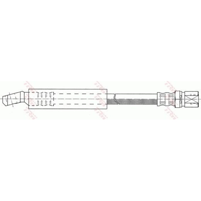 TRW Bremsschlauch PHD312 TRW Bremsschlauch PHD312
