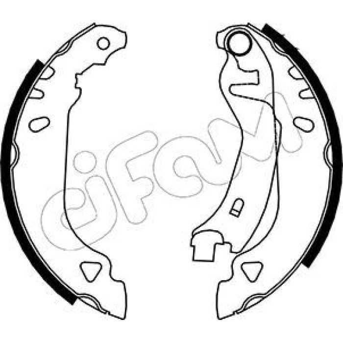 CIFAM Bremsbackensatz 153-066